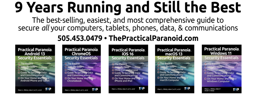 Practical Paranoia ChromeOS Security Essentials Book Giveaway! - The  Practical Paranoid