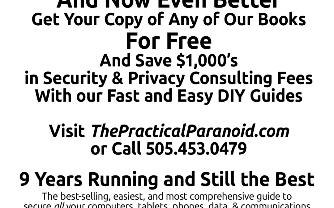 Free Practical Paranoia Security Essentials Books
